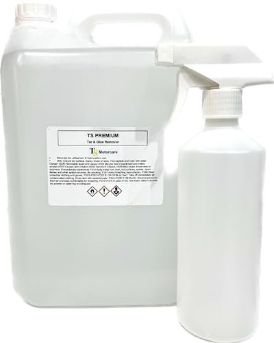 Smart Tar and Glue Remover 5 Litre with Spray bottle for auto by TS Motorcare