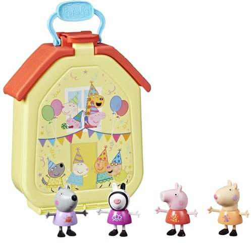 Peppa Pig Peppas Partyhaus für unterwegs Spielset