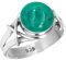 Jeweloporium Grün Real Amazonit 925 Silber Ringe für Frauen Edelstein viktorianisch Silber Ringe Größe 54(17.2) Ostern Geschenk Handgefertigt Schmuck