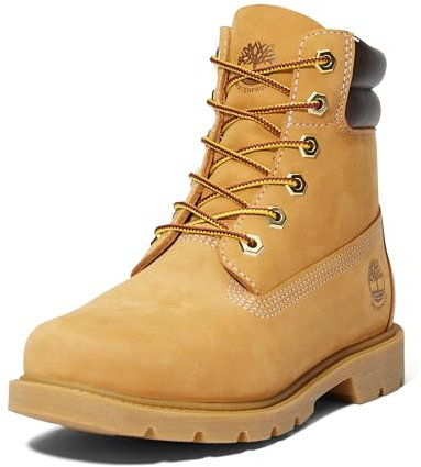 Timberland Linden Woods WP 6 inch, Stivali alla Moda Donna, Wheat, 37.5 EU Larga
