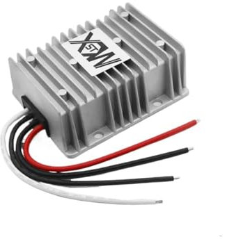 OPEUSLIEV Fuente de alimentación conmutada de Aluminio CC a CC de 12v a 24v, convertidor de Potencia de Aumento de 15A, 20A, regulador de Voltaje de 24vcc(20A)