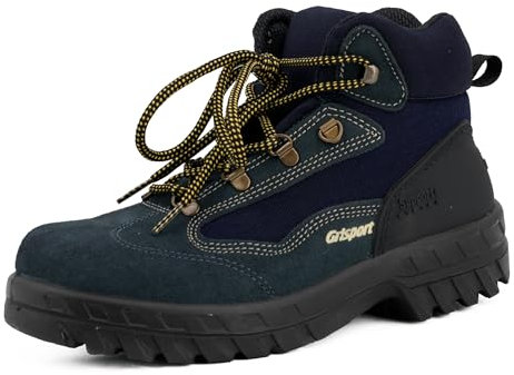 Grisport Scarpe Antinfortunistiche Uomo S3 Scarponi Stivali da Lavoro 748S6 Blue, 40