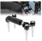 HAHFXEXKRG Halterung Motorrad Navigation Für B&MW Für R NineT /5 Für R NineT Für Pure Racer Verstellbarer Verlängerungslenker Handy-Navigationshalterung USB-Telefonlade(22MM Bracket)