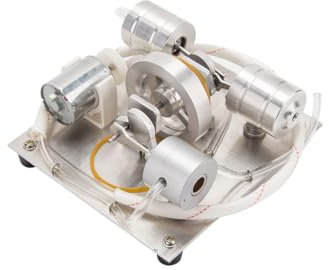 Mious Heißluft Stirlingmotor Modellbausatz, DIY Montage Dampfmaschine Modell Wissenschaft Experiment Kit mit elektrischen Generator