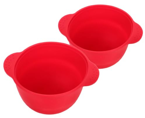 Generic 2pcs Silicone Wax Warmer Liners Wax Melt Warmer Bowl Replacement Reusable Wax Pot Waxing Machine Liner For Hair Removal Waxing Supplies 300ml