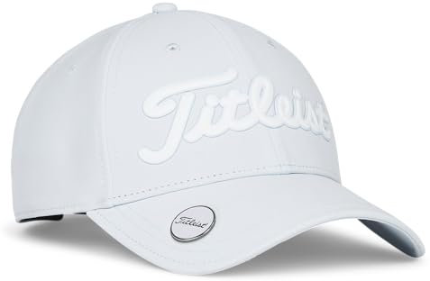 Titleist Herren Players Performance Ball Marker Baseballkappe, Vogel/Weiß, One Size