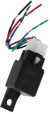 IMIKEYA 12V Auto Klimaanlagen Relais Pin Ersatz Autozubehör Stabil und Langlebig für Klimaanlagen Fahrzeugen Ermöglicht Mehrerer Geräte Gleichzeitig