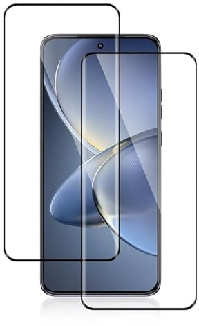 2 Stück 9H Härte Folie für Schutzfolie Motorola Edge 60 Neo Displayschutz | Anti-Staub Glas Panzerfolie für Panzerglas Motorola Edge 60 Neo ,3D-Volle Bedeckung Anti-Fingerprint Schutzglas