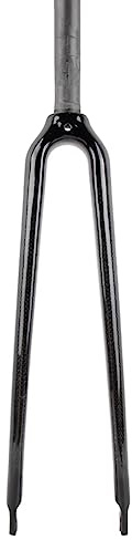 Kueohse Fourche de Vélo Noire Fourche de Vélo Vintage Fourche de Route 25,4 Fourche de Vélo Rétro