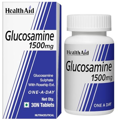 HealthAid Glucosamine Sulphate 2KCl 1500mg - 30 Tablets