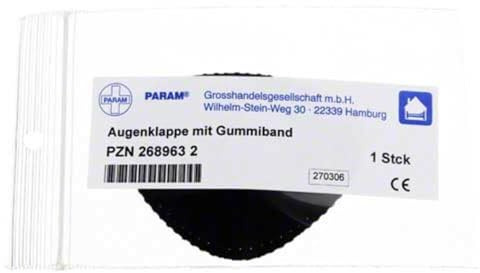 AUGENKLAPPE mit Gummiband 1 St