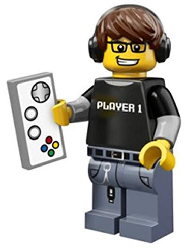 LEGO Minifigur - Series 12 - Video Game Guy - 71007