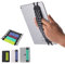 TFY Elastisches Halteband für Tablet Smartphone eReader - iPad 10/9/8 / Mini 6 & Mini 5 & Mini 4 / Air 4 / Air 5 / iPad Pro 9.7, Pro 11 - Tablet Pcs - Nexus 7 / Nexus 10 und Andere (Schwarz)