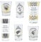 Game Of Thrones - Glassware - Game of Thrones Shot Glasses Set