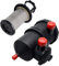 Riloer Oil Catch Can Serbatoio universale Provent Serbatoio 200 Filtro in acciaio inossidabile Sostituzione Turbo Diesel Tanica di raccolta olio con deflettori compatti Diesel 4WD Turbo Charge