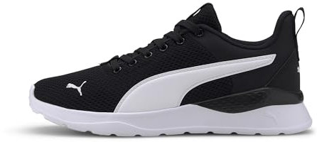 PUMA Unisex Kinder Anzarun Lite Jr Sneaker, Puma Black Puma White, 39 EU