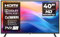 Kiano SlimTV 40 Pollici LED Full HD 1920x1080 DLED Angolo Visione 176° Audio Stereo Dolby 2x8W 3xHDMI 2xUSB Nero Montaggio Parete VESA 200x200