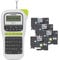 BROTHER P-Touch, PTH110BP, Easy Portable Label Maker Bundle (4 label tapes included)