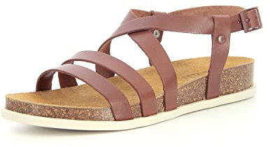 Kickers Alice, Sandales Femme, Marron Clair, 37