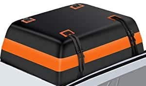 LUCKQ Dachgepäckträger Dachträger | Kompatibel für Cadillac XT6 2019 2020 2021, Dient der Montage von Dachboxen, oder Dachfahrradträger,Roof Racks Car +Car Roof Bag(21 Cubic)