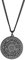 EUEAVAN Sigillo dei 7 Arcangeli Collana Portachiavi per Uomo San Michael 7 Arcangeli Sigillo Protezione Spirituale Amuleto Medaglia Gioielli Pagani Donne (collana nera)