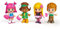 Pinypon - Friends Set, Packung mit 4 Figuren, Puppen aus der Serie, Michelle, Tasha, Julia und Will, mit 2 Zubehör, für Jungen und Mädchen ab 4 Jahren, PINY Institute of New York, Berühmt (PNP02000)