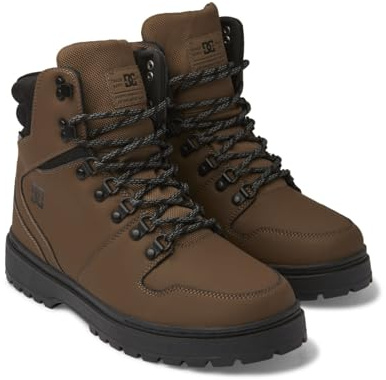 DC Shoes Peary Tr - Leather Boots for Men - Leder-Stiefel - Männer - 40.5 - Braun,
