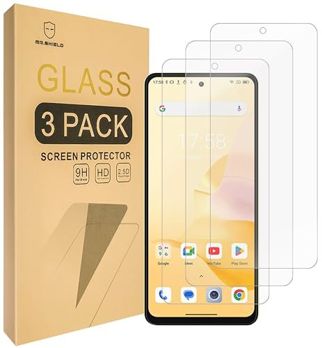 Mr.Shield Schutzfolie Kompatibel mit Blackview Shark 8 [3 Stück] Schutzglas Schutzglasfolie 9H Härte, HD Klare Displayschutzfolie