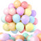 100 Stück Luftballons Bunt, Latex Ballon 30cm/12 Zoll, Bonbonfarbe Geburtstag, für Party Deko, Hochzeitsdeko, Kindergeburtstag, Ballon Girlande