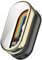 Hülle für Xiaomi Smart Band 9 Schutzfolie Schutzhülle, Silicone TPU Displayschutz Case Cover, Anti-Kratz Anti-Staub Schutz Gehäuse für Xiaomi Mi Band 9 (Gold)