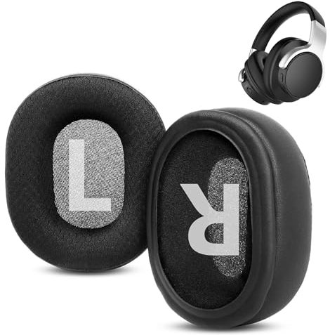 ACCOUTA Ohrpolsterkissen kompatibel mit Mixcder E7 E8 E9 (DIY) Kopfhörern. Austauschbare Ohrpolster mit strapazierfähigem & atmungsaktivem Stoff/Hochdichtem Schaumstoff