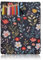 Blumen-Buchhüllen, Buchschutz, Florale Buchhüllen Für Taschenbücher, Buchhülle für Buchliebhaber, Buchschoner für Taschenbücher,Buchhüllen mit Reißverschluss,Waschbarer Mit Reißverschluss