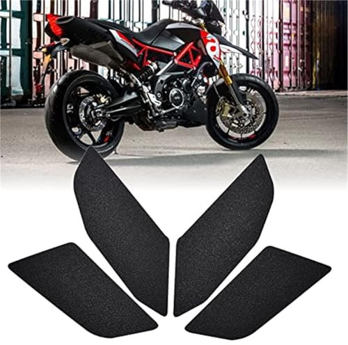 JOVERI Motorrad Kraftstofftank Seite Traktion Seitenpolster Kniegriff Aufkleber Schutzaufkleber, for Aprilia, DORSODURO 750 900 DORSODURO 1200 ABS 1200 750 900 Zubehör Rutschfestes Motorrad-Tankpad