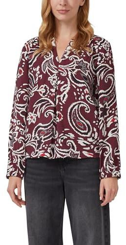 s.Oliver Damen 2170028 Bluse Langarm