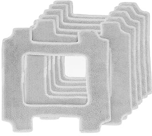 Lifenaxx Lingettes de Rechange (6 pièces) pour Robot Laveur de vitres LX-047 – Lingettes de Nettoyage en Microfibre Originales à Forte Absorption des saletés, durables et Parfaitement ajustées