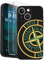 Cliffora Stone-inspiriert Handyhülle für iPhone 16, 15, 14, 13, 12, 11 Pro Max XS/SE, Tarnmuster-Look hülle, mit 2 Displayschutzfolien