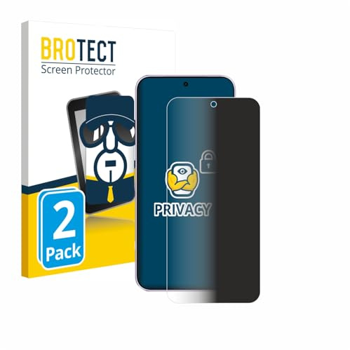 BROTECT Blickschutzfolie für Vivo V70 FE | 2 Stück Anti-Spy Displayschutz Made in Germany Smartphones und Handys Privacy Screen Protector Blaulichtfilter Klare Folie