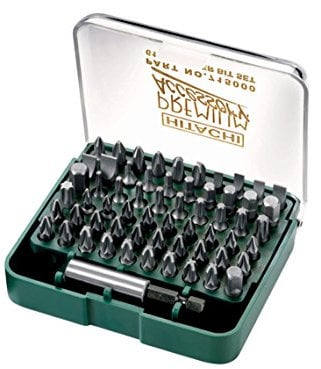 Hitachi Set 61 piezas variadas - 61, HIT715000, Multi
