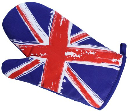 Premier Housewares Cool Britannia 100 Percent Cotton Single Oven Glove