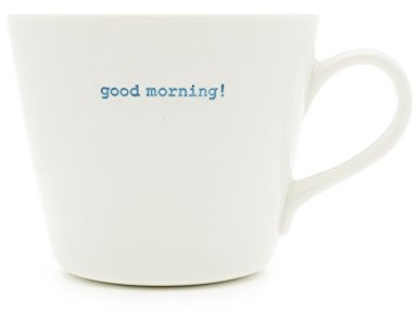 Keith Brymer Jones Kaffeebecher Word Range mit Good Morning!-Schriftzug