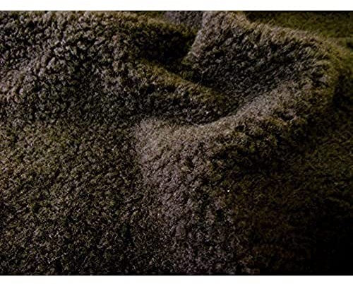 Fellimitat Sherpa Fleece Schafspelz Gewebematerial - Schokolade - Braun, 1Mtr - 150cmx100cm
