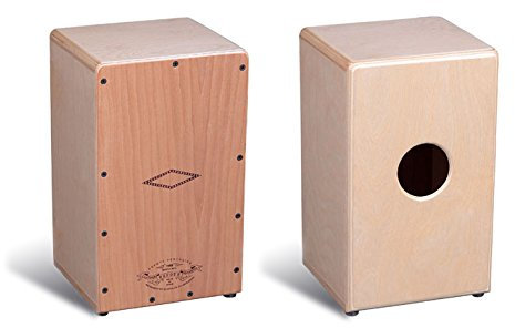 CAJON RUMBERO - Pepote (Pepillo) (21 x 21 x 41 Cm.) Natural (2 a 5 Años)