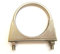 Universal Exhaust pipe clamp + U-bolt - 67 mm - T304 Stainless Steel Pack Size : 1