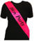 Hen Party Night Do Sash - Sashes Accessories Novelty Game Gift (Fuchsie / Hot Pink Hen Party)