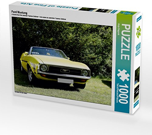 CALVENDO Puzzle Ford Mustang 1000 Teile Puzzle quer | Lege-Größe cm Foto-Puzzle für glückliche Stunden