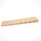25 x sossai® Möbelkeile MKB-100 | Unterlegkeile/Ausgleichskeile aus Kunststoff mit integrierten Soll-Bruchstellen | Farbe: Beige