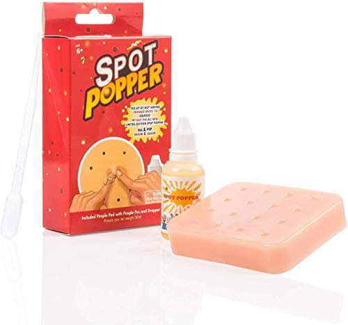 GOODS+GADGETS Pimple Popper Jeu d'action pour exprimer les boutons ; balle anti-stress pour comédons l'acné