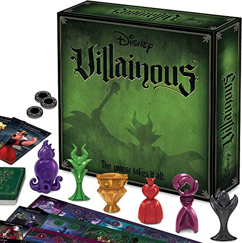 Ravensburger Disney Villainous Worst Takes It All - Expandable Strategy Family Board Games for Age 10+, 2 to 6 Players