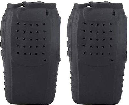 Socobeta 2Pcs Radio Walkie Talkie Case Soft Silicone Two-Way Radio Holster Case for BF888s Walkie Talkies