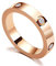 PDWZNBA Freundschaftsring, 18 Karat Gold, Silber, rosébeschichtet, Zirkonia, Edelstahl, Verlobungsring, Hochzeitsring, Schmuck, Geburtstagsgeschenk, für Frauen, Metall Kristall, Zirkonia